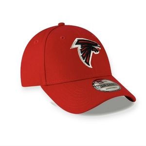 Atlanta Falcons New Era Red Black 9Forty 940 Adjustable Hat